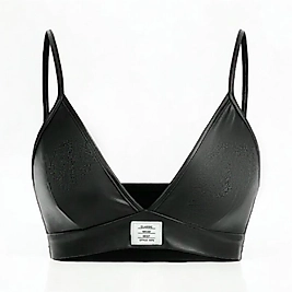 Dragron Coolane Deri Kaşkorse İnce Askılı V yaka Spor Büstiyer