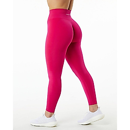 Alphalete Dikişsiz Toparlayıcı Yüksek Bel Büzgülü Spor Tayt