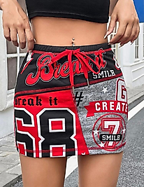 Dragron Waist Bodycon Skirt