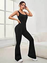 Dragron Cami İspanyol Paça Yoga Spor Uzun Tulum