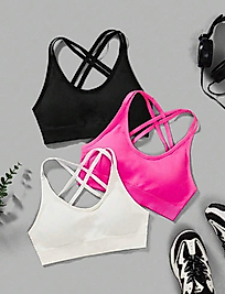 Dragron Criss Cross Back Spor Sütyeni (Bra)